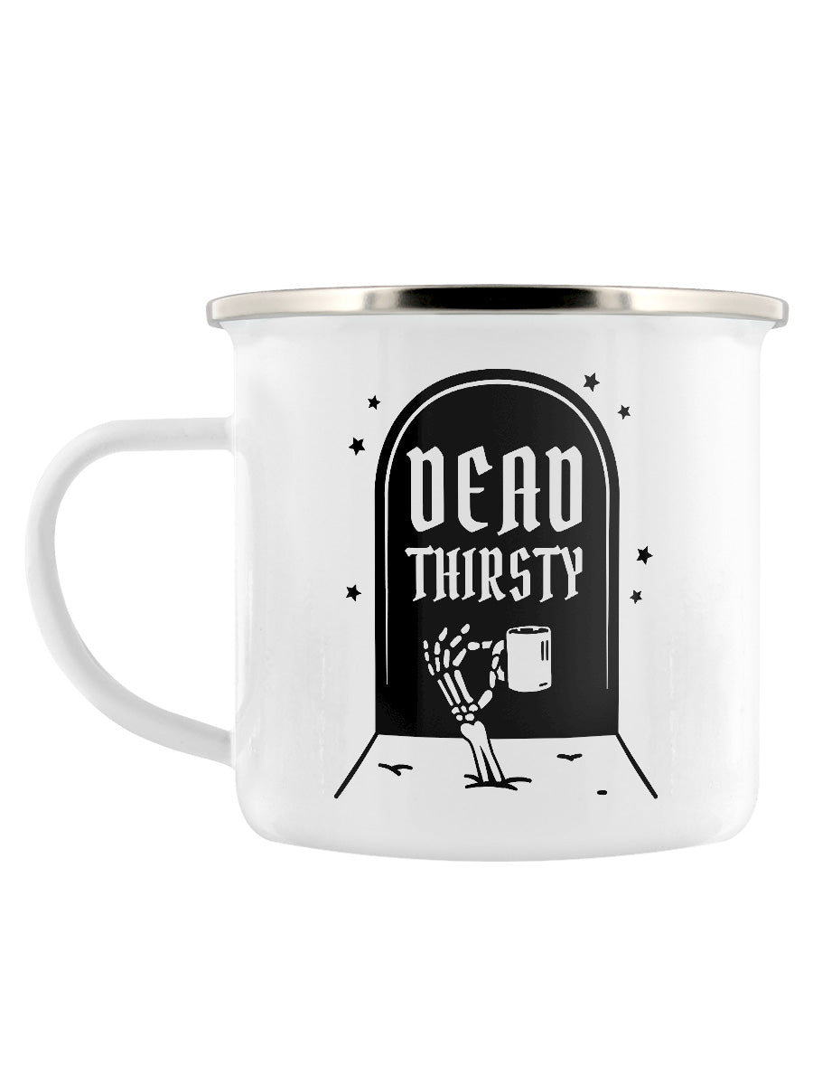 Dead Thirsty Enamel Mug