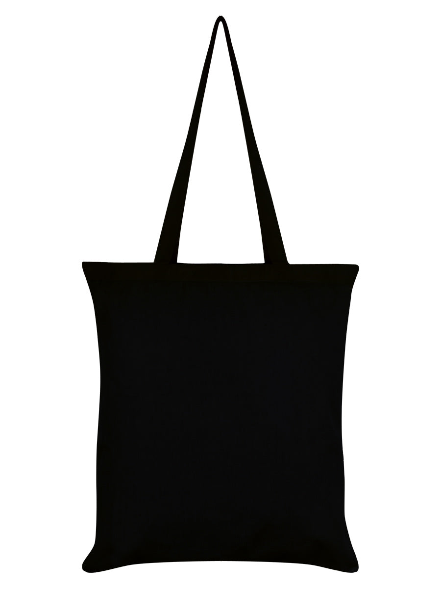 Requiem Collective Monochrome Pentacle Black Tote Bag