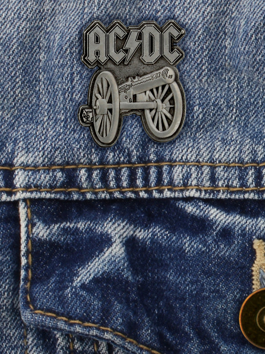 AC/DC For Those About To Rock Enamel Pin Badge