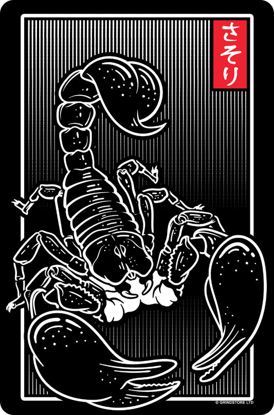 Unorthodox Collective Oriental Scorpion Greet Tin Card