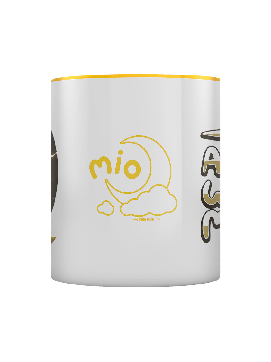 Mio Moon We Are The Weirdos Yellow Inner 2-Tone Mug