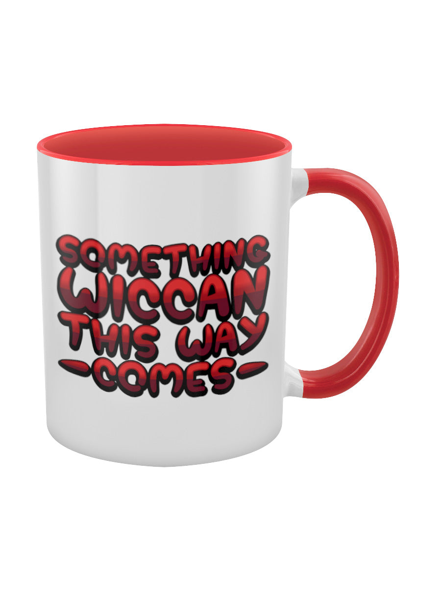 Mio Moon Something Wiccan This Way Comes Red Inner 2-Tone Mug