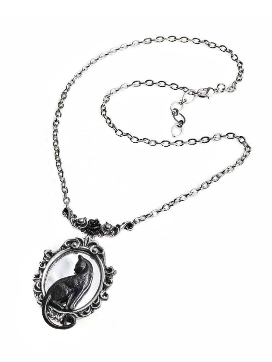 Alchemy Feline Felicity Pendant Necklace