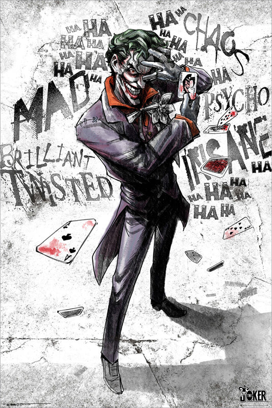 DC Comics Joker Type Maxi Poster