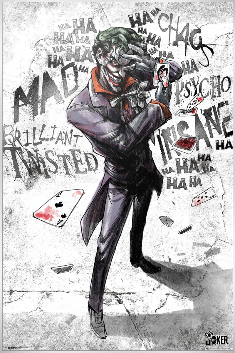 DC Comics Joker Type Maxi Poster