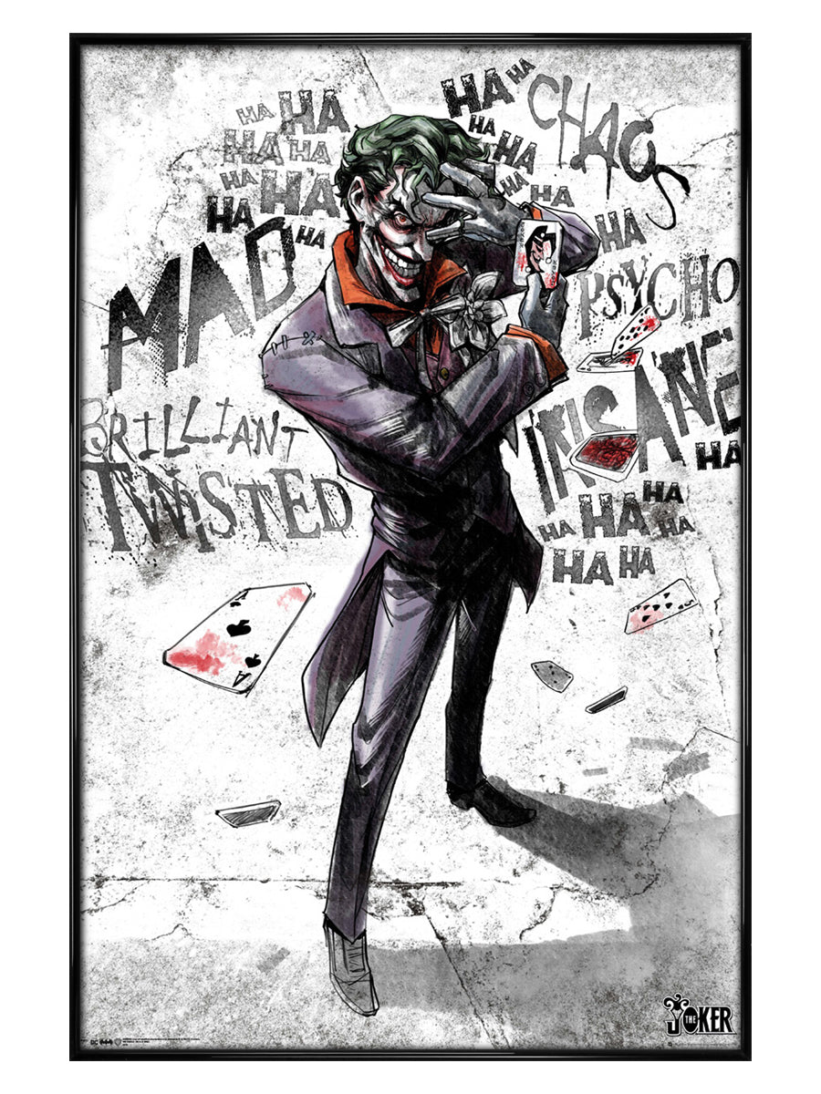 DC Comics Joker Type Maxi Poster