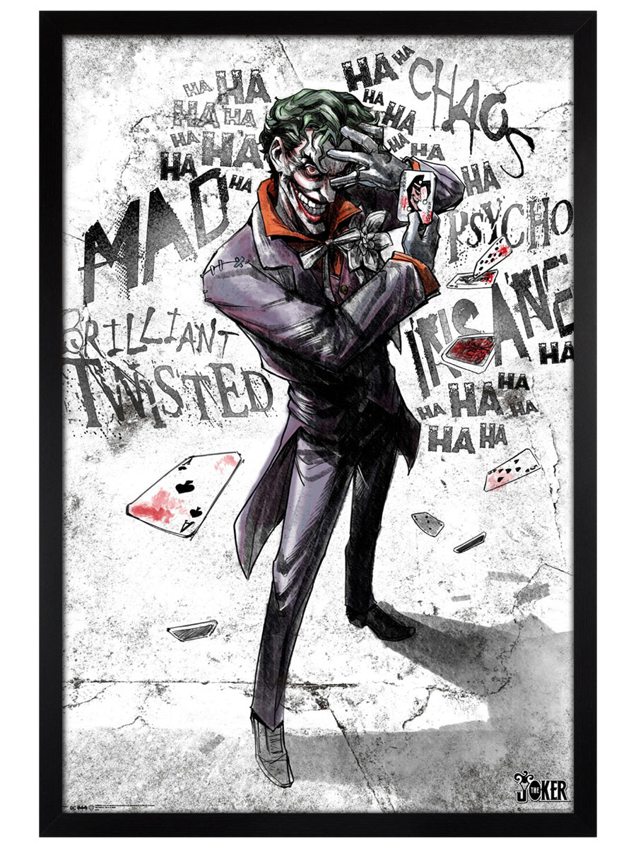 DC Comics Joker Type Maxi Poster