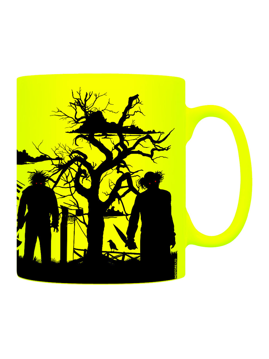 Horror Circus Yellow Neon Mug