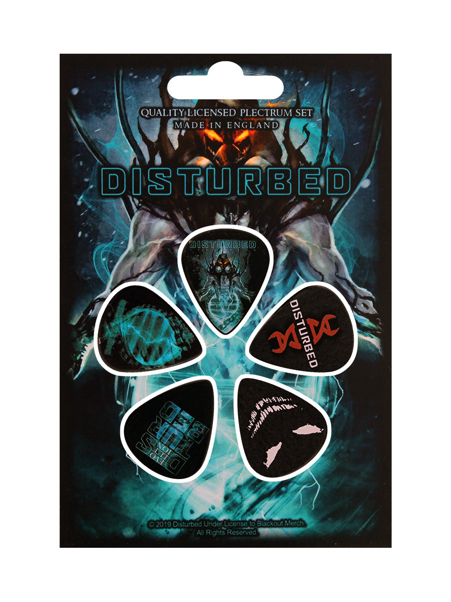 Disturbed Evolution Plectrums 5 Pack