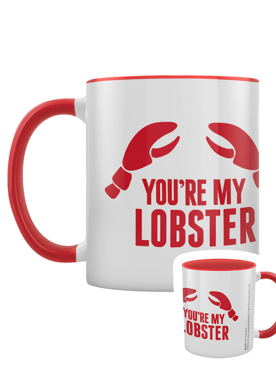 Friends You're my Lobster Red Coloured Inner Mug