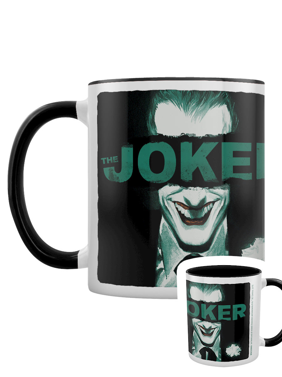 The Joker (Put on a Happy Face) Black Coloured Inner Mug