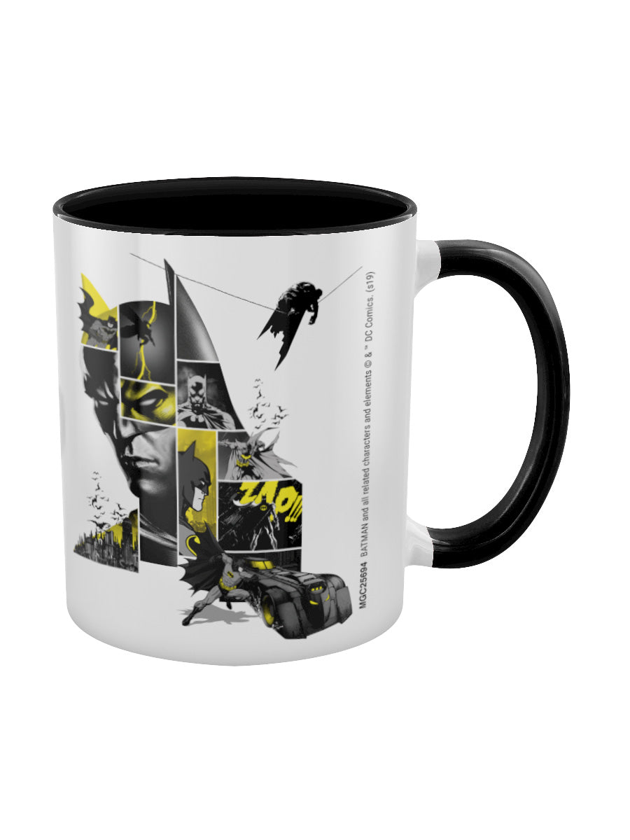 Batman 80th Anniversary Black Coloured Inner Mug