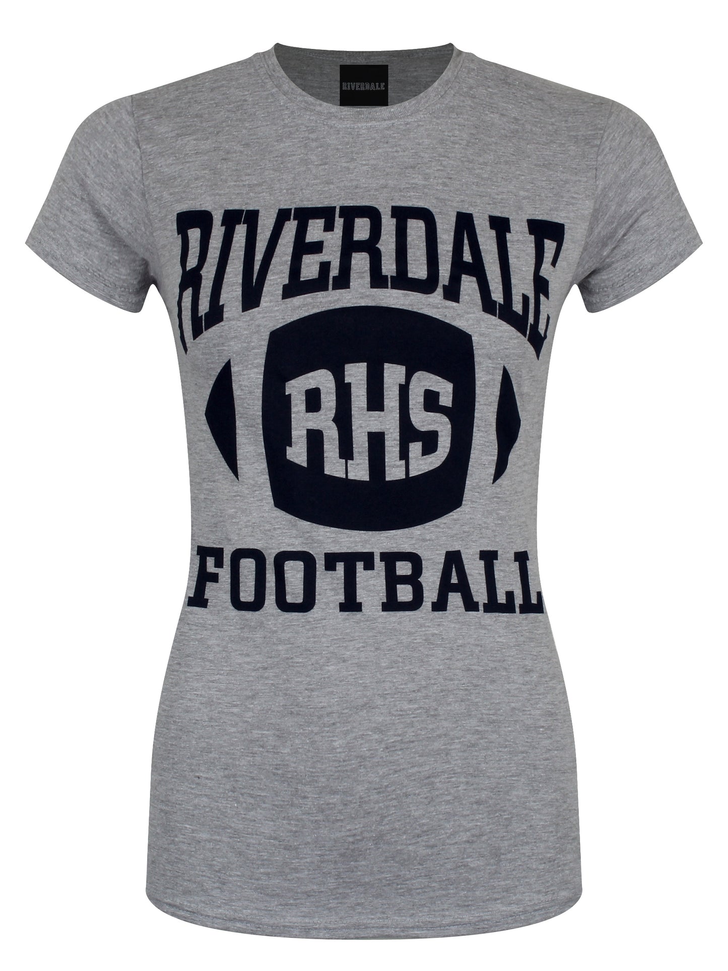 Riverdale Football Ladies Heather Grey T-Shirt