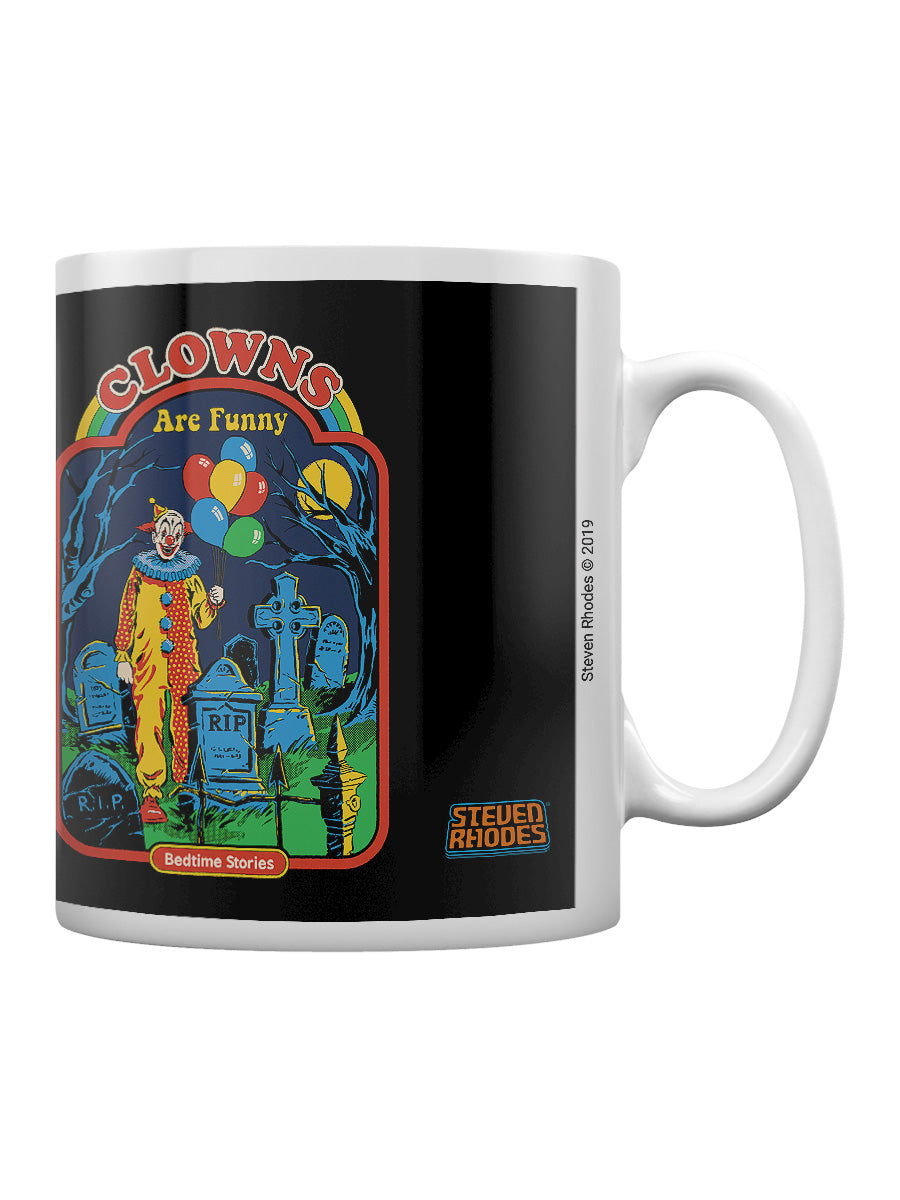 Steven Rhodes Clowns Are Funny Coffee Mug