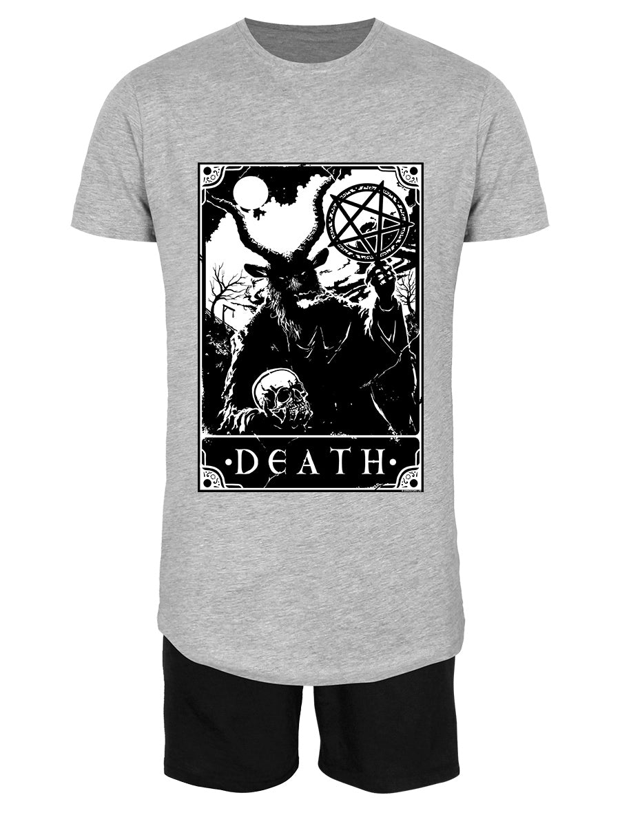 Deadly Tarot - Death Men's Short Pyjama Set