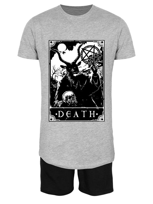 Deadly Tarot - Death Men's Short Pyjama Set