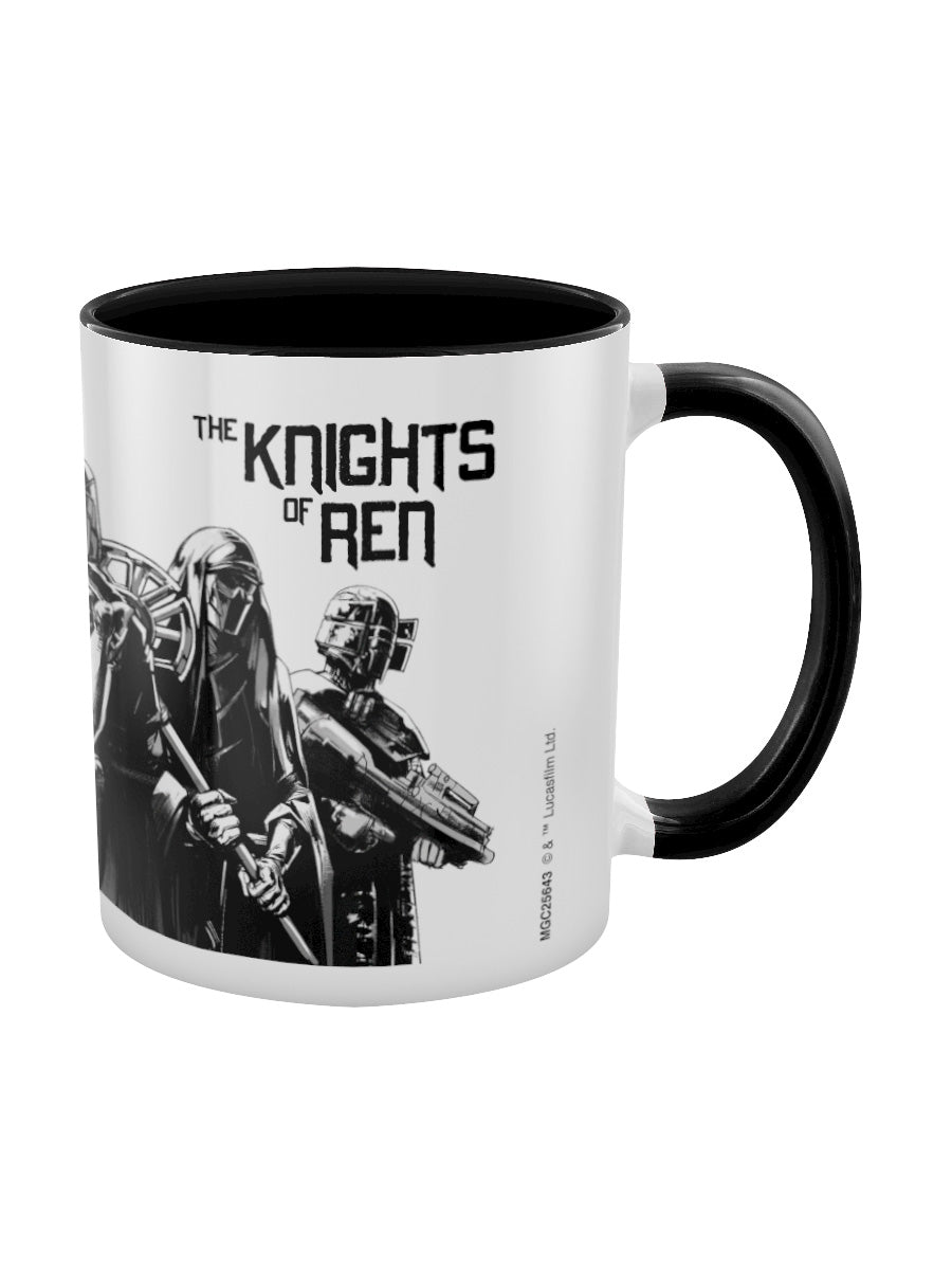 Star Wars: The Rise of Skywalker (Knights Of Ren) Black Coloured Inner Mug