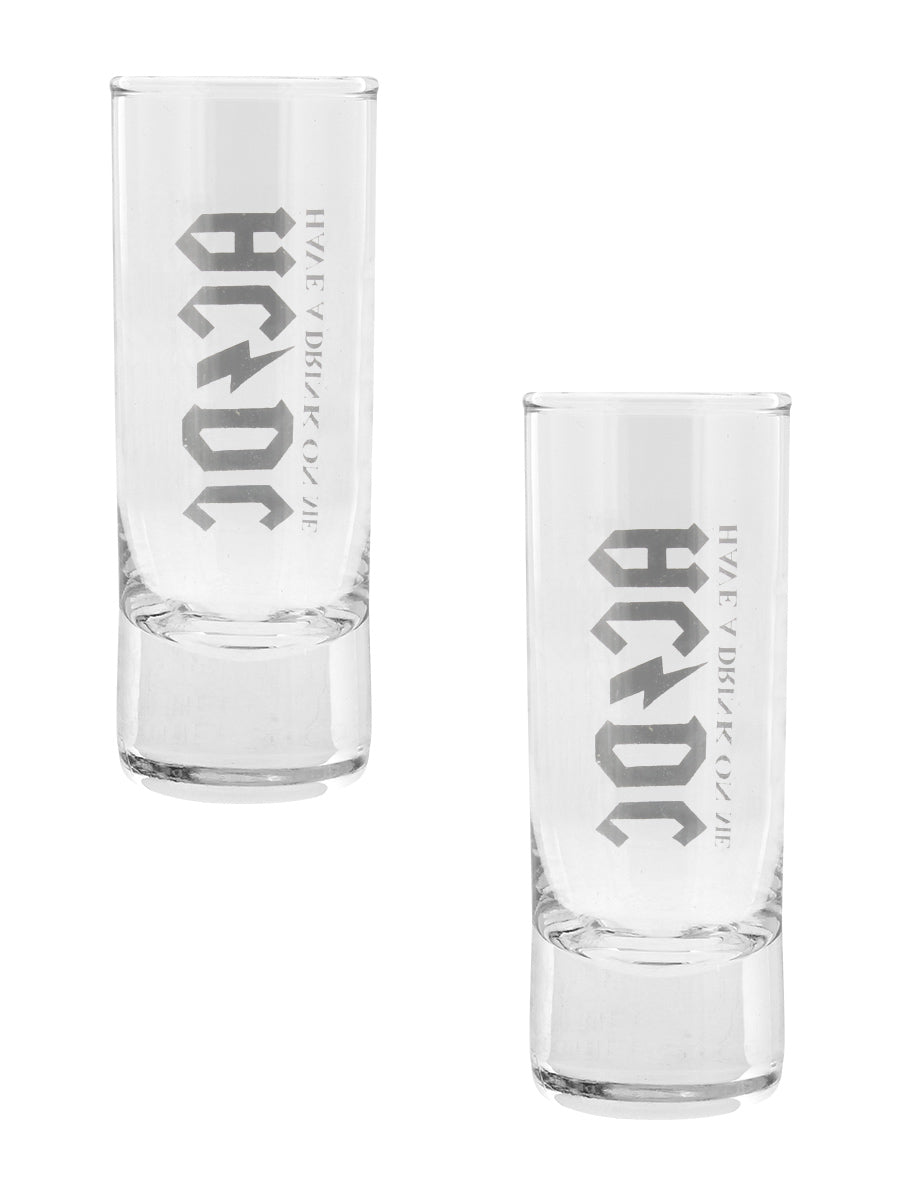 AC/DC Have A Drink On Me Shot Glass Set