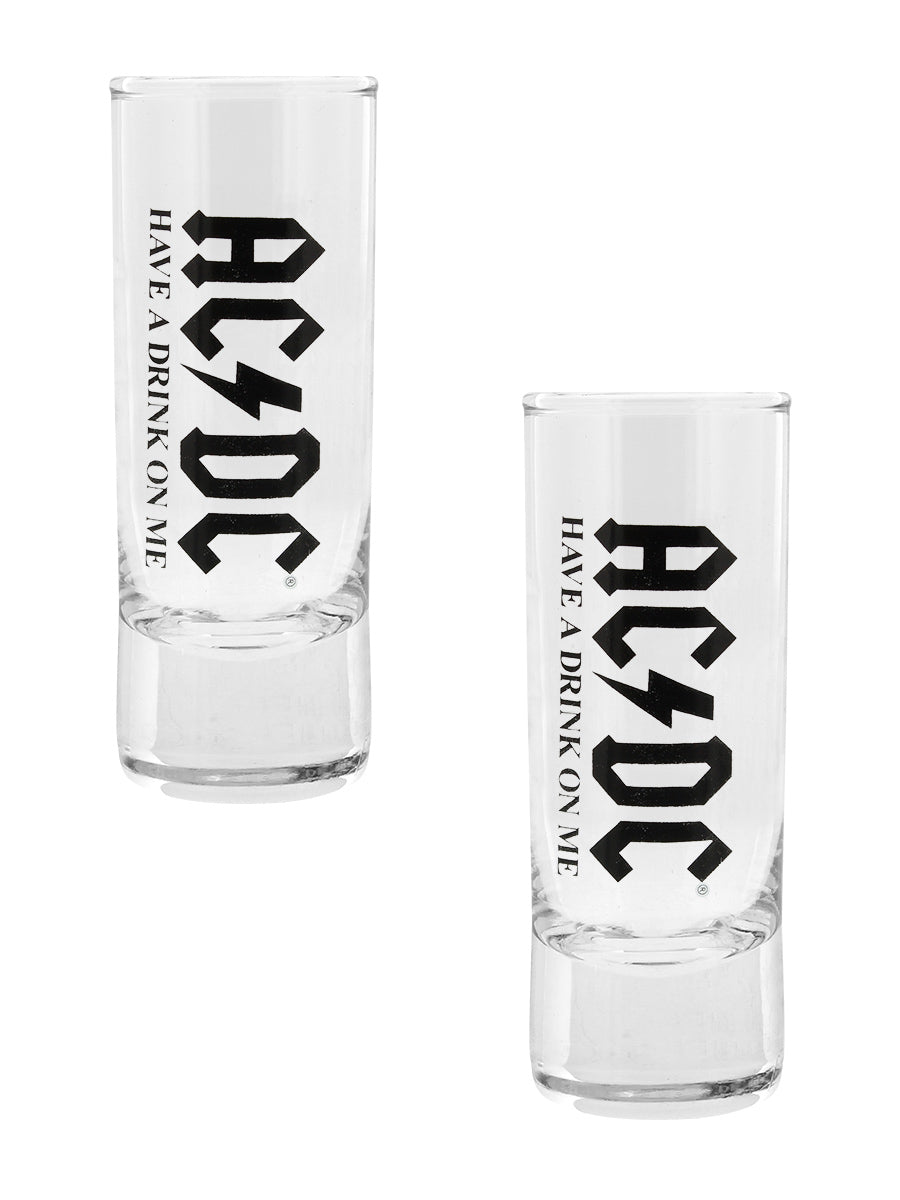 AC/DC Have A Drink On Me Shot Glass Set