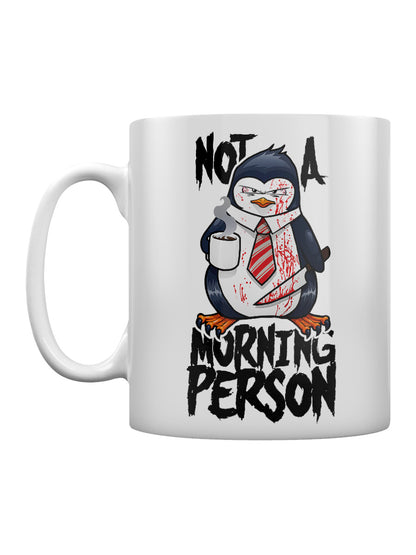 Psycho Penguin Not A Morning Person Mug