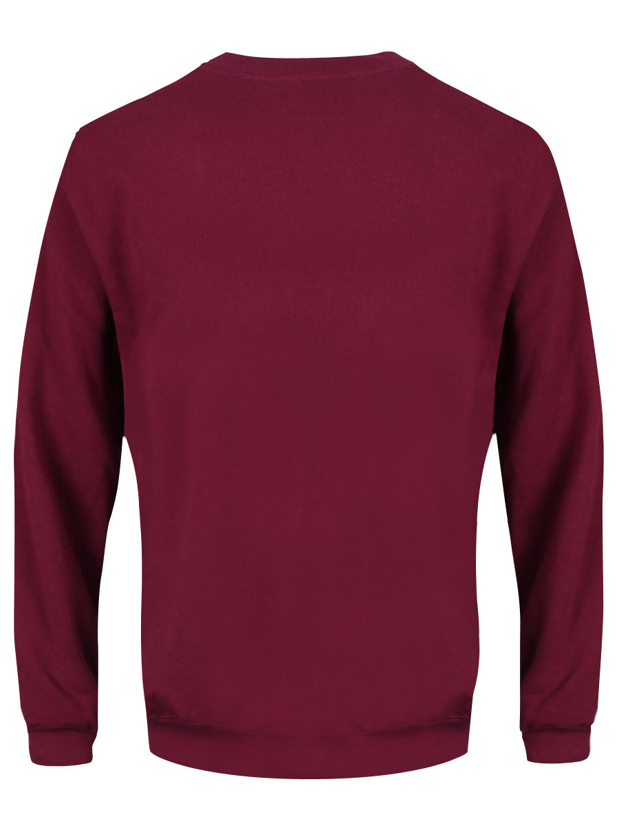 Shantay You Sleigh Drag Queen Men's Burgundy Christmas Jumper