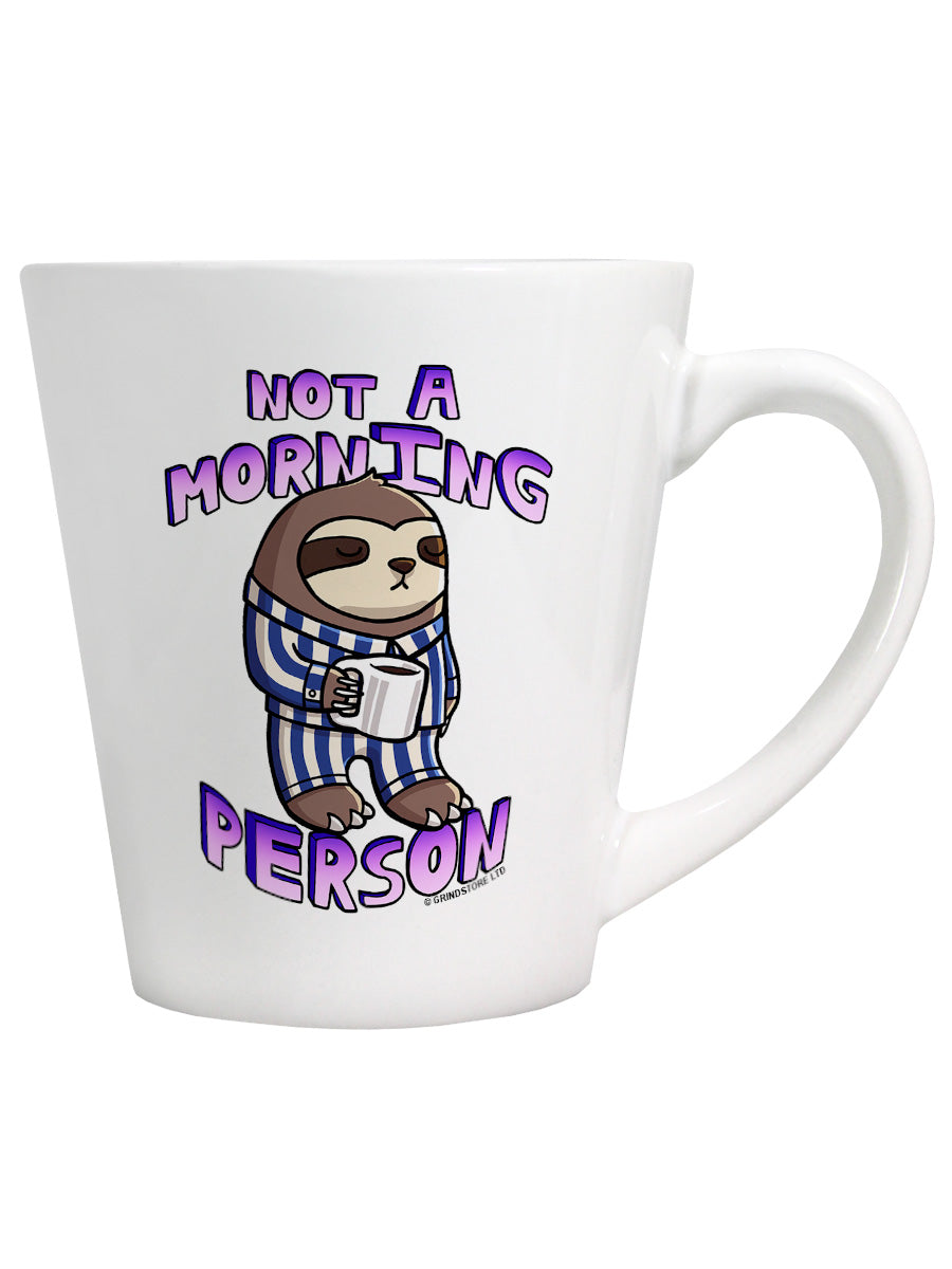 Not A Morning Person Latte Mug