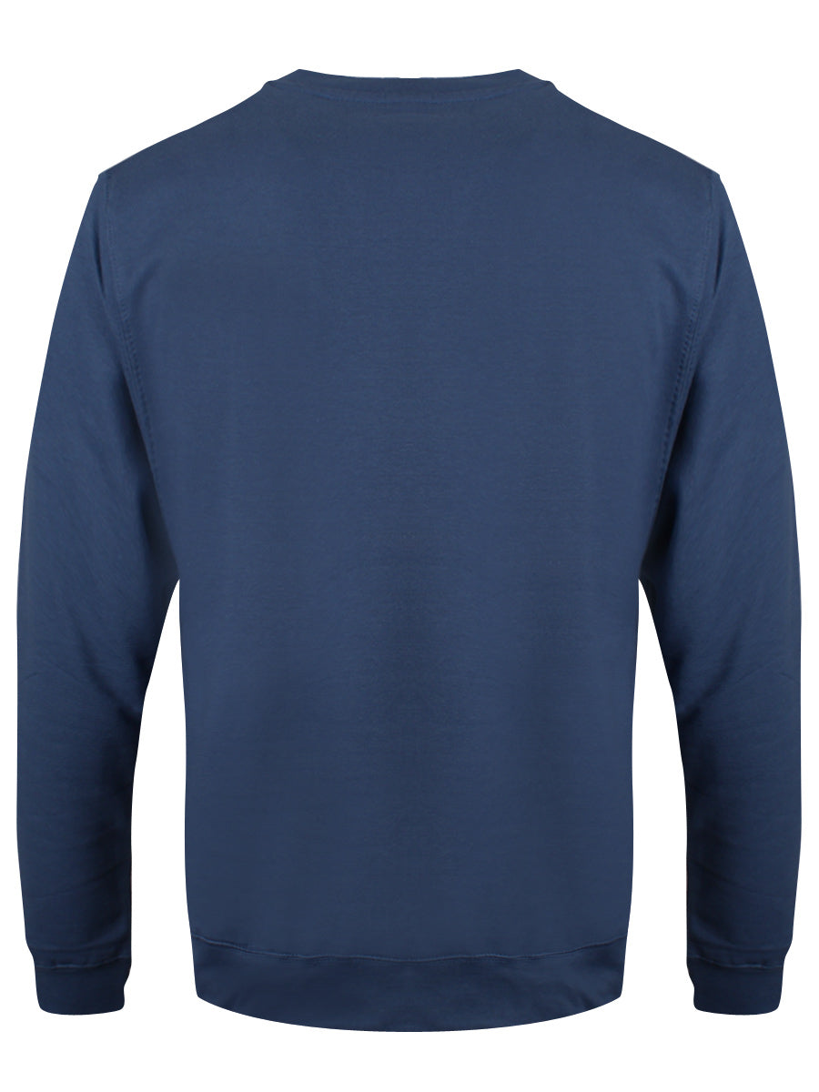 Chris Kamaras Men's Airforce Blue Christmas Jumper