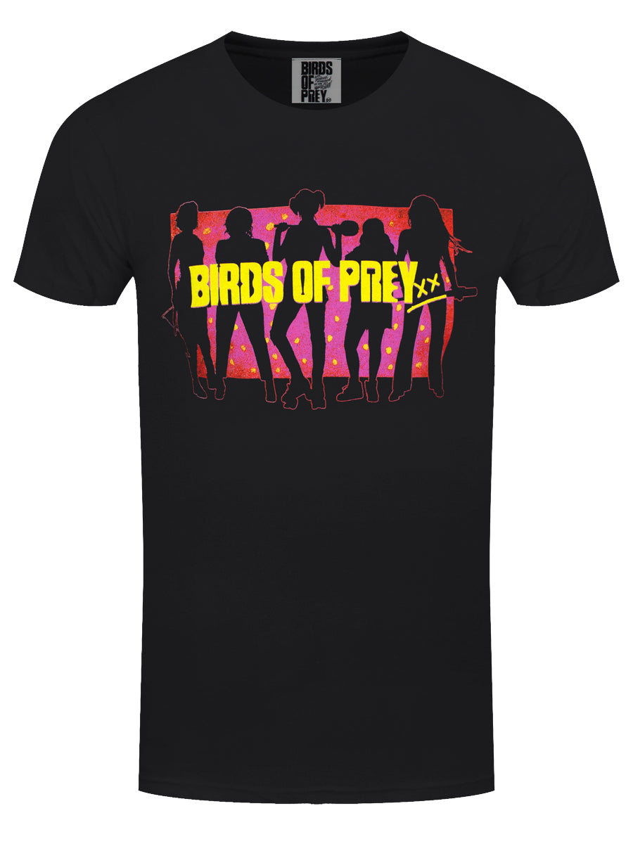 Birds Of Prey Silhouette Men's Black T-Shirt