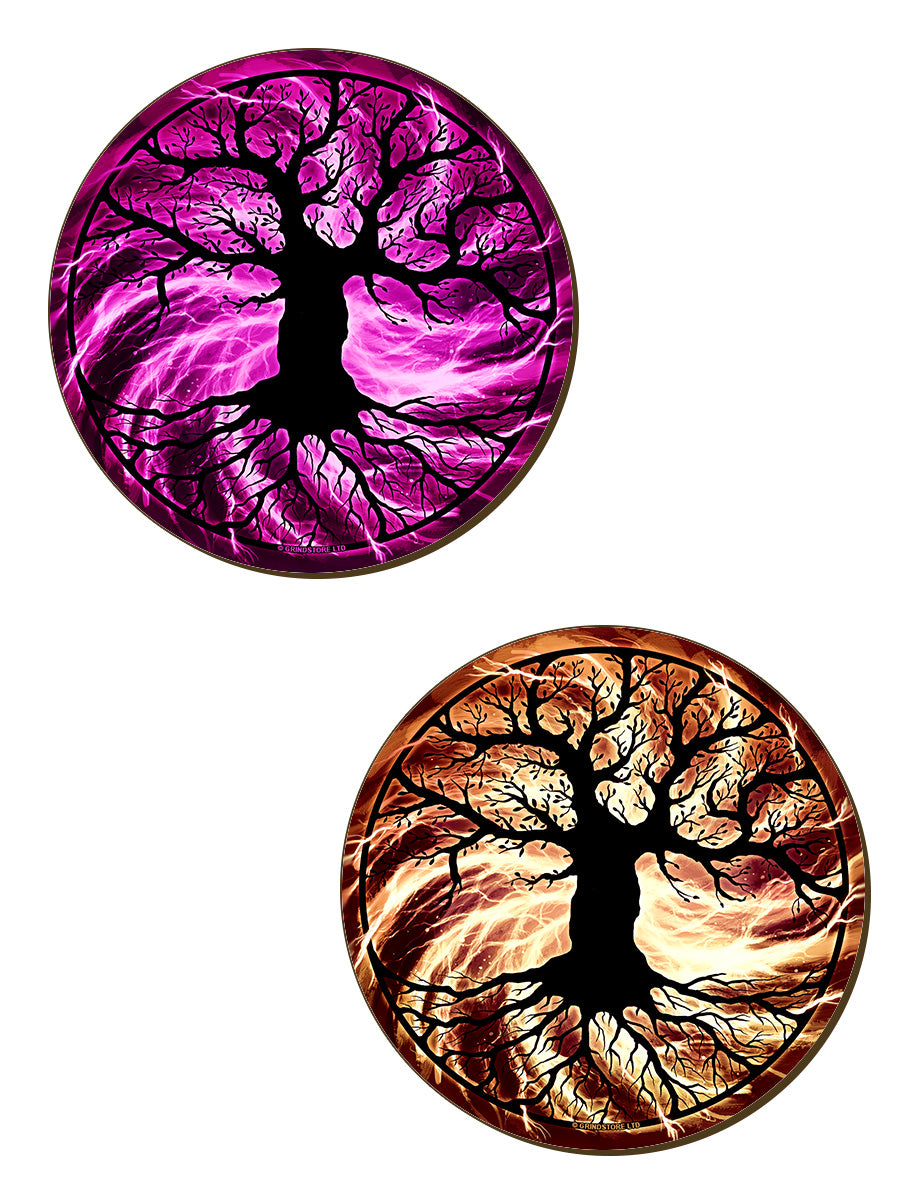 The Tree Of Life 4 Piece Coaster Set