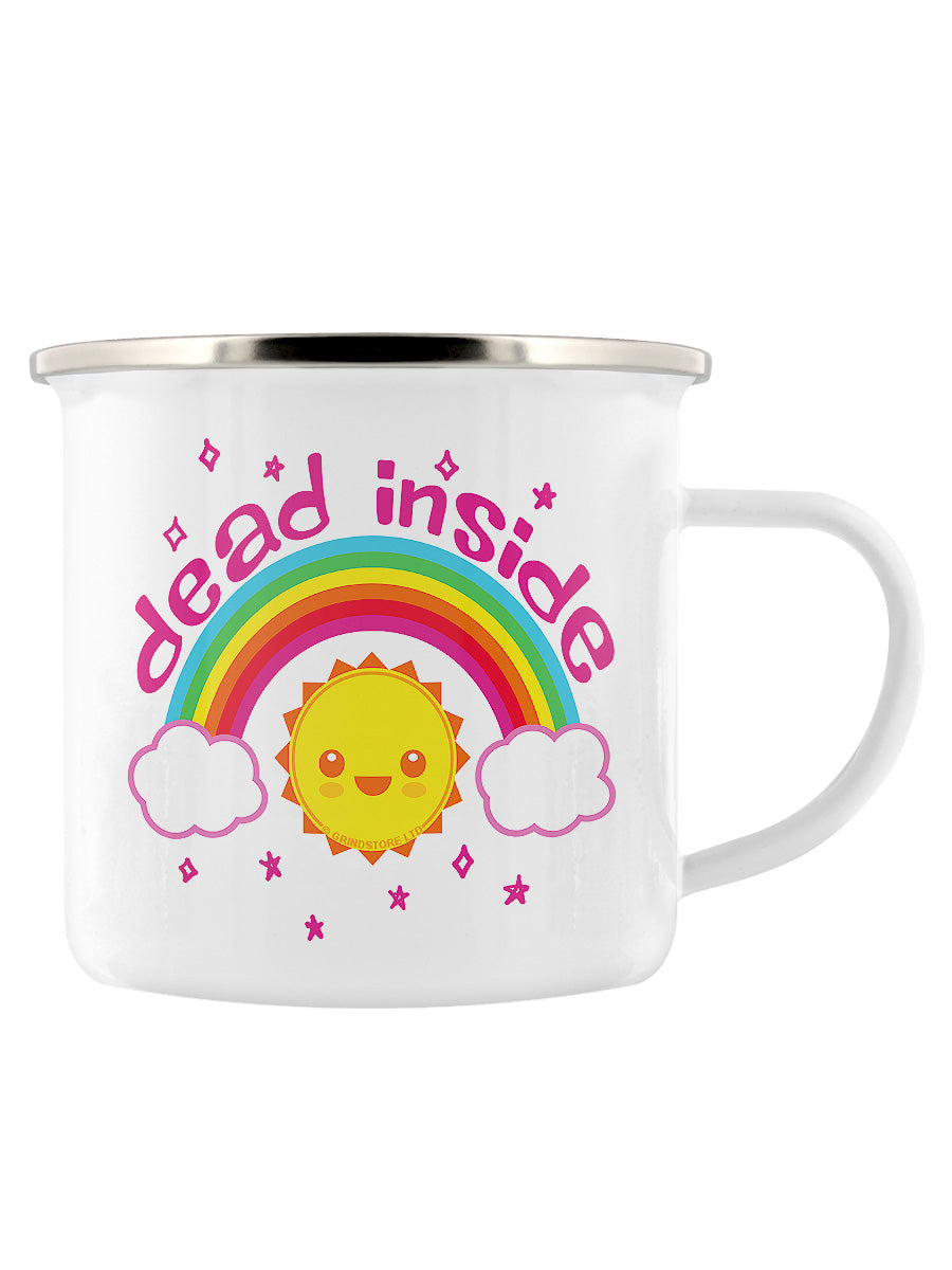 Dead Inside Enamel Mug