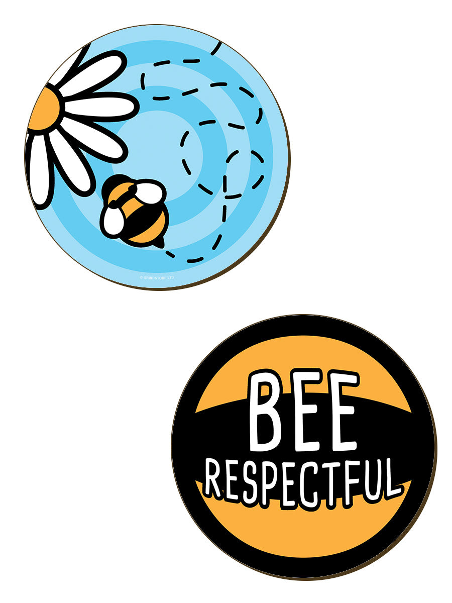 Save The Bees 4 Piece Coaster Set