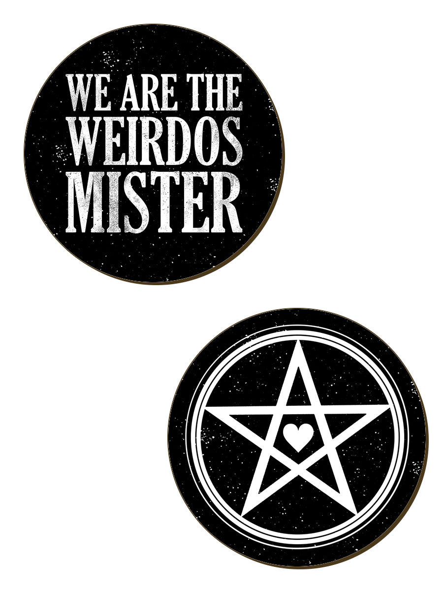We Are The Weirdos Mister 4 Piece Coaster Set