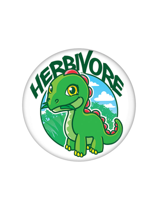 Herbivore Vegan Vegetarian Badge