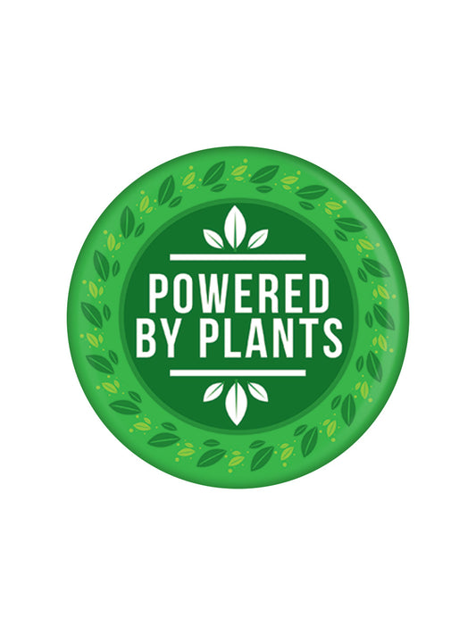 Powered By Plants Badge