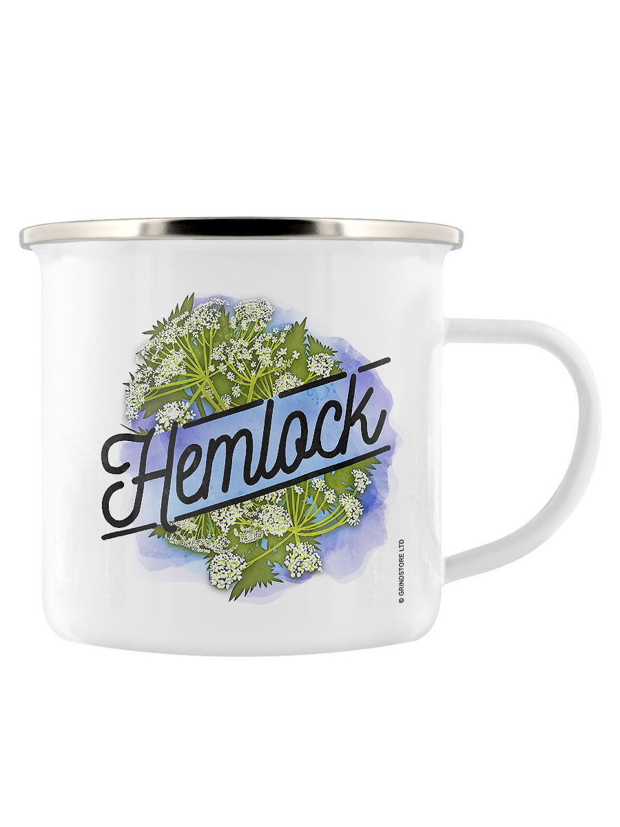 Deadly Detox Hemlock Enamel Mug