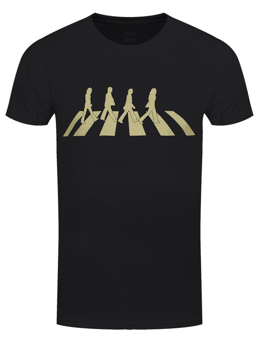 Beatles Abbey Road Silhouette Men's Black T-Shirt