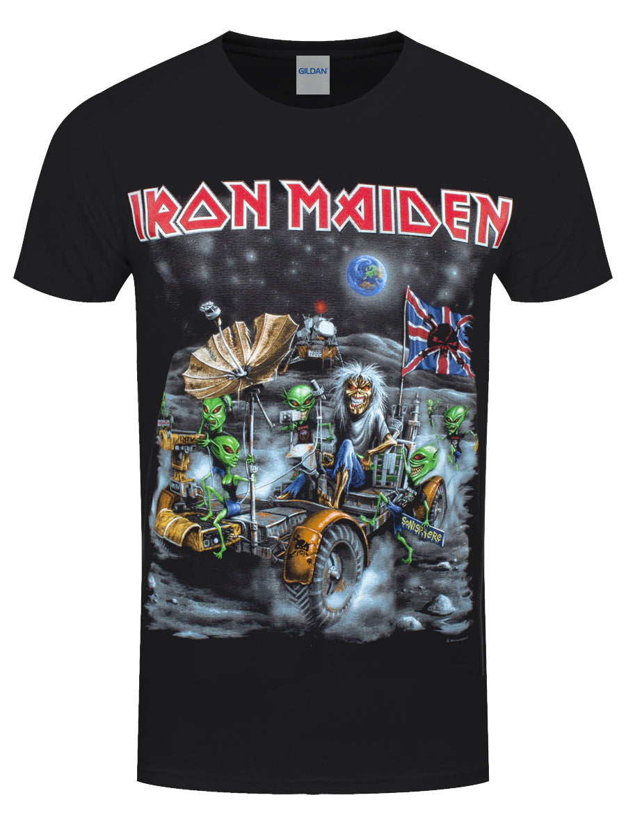 Iron Maiden Knebworth Moonbuggy Men's Black T-Shirt
