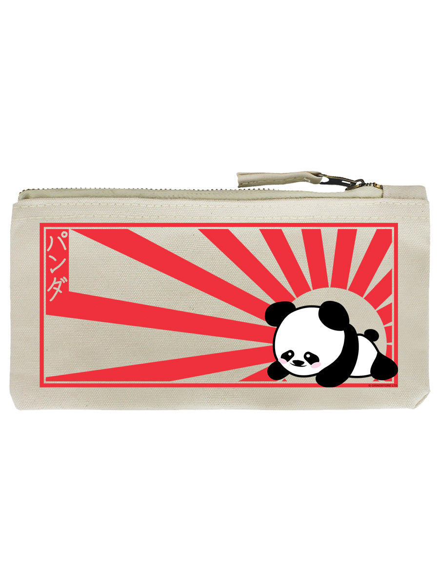 Red Sun Cream Pencil Case