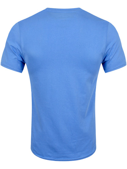 Rolling Stones Steel Wheels Men's Blue T-Shirt