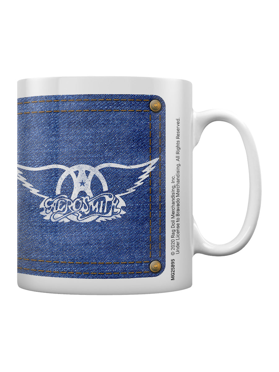 Aerosmith Denim Coffee Mug