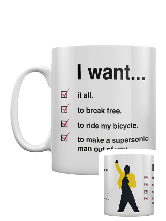 Queen (I Want Checklist) Coffee Mug