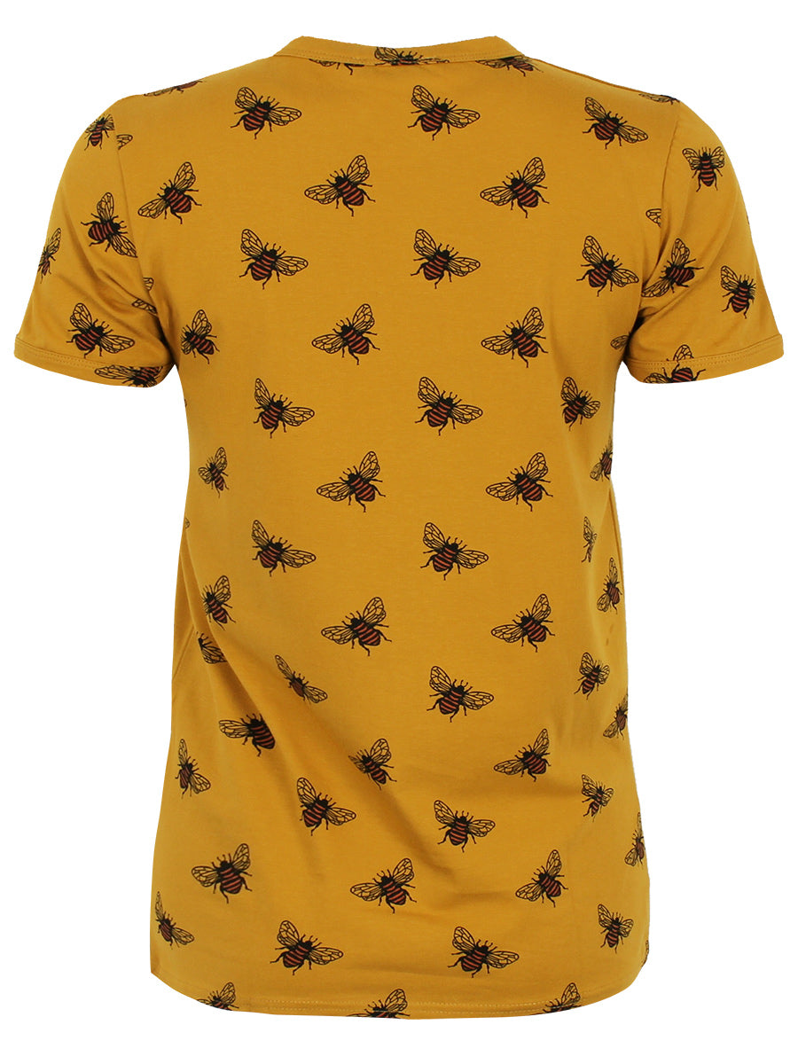 Run & Fly Buzzy Bee Ladies All Over Print T-Shirt