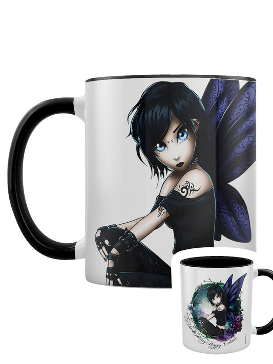 Hexxie Paige Black Is My Happy Colour Black Inner 2-Tone Mug