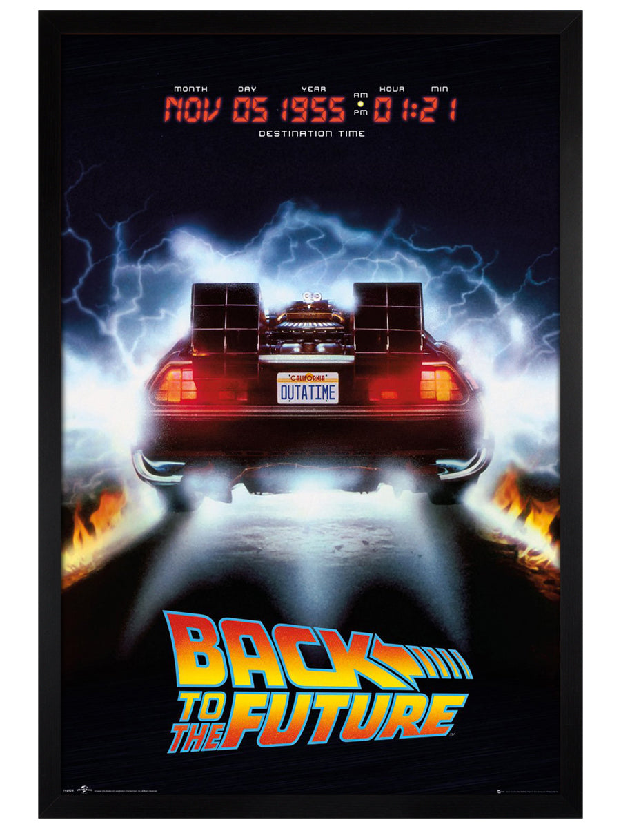 Back To The Future Delorean Maxi Poster