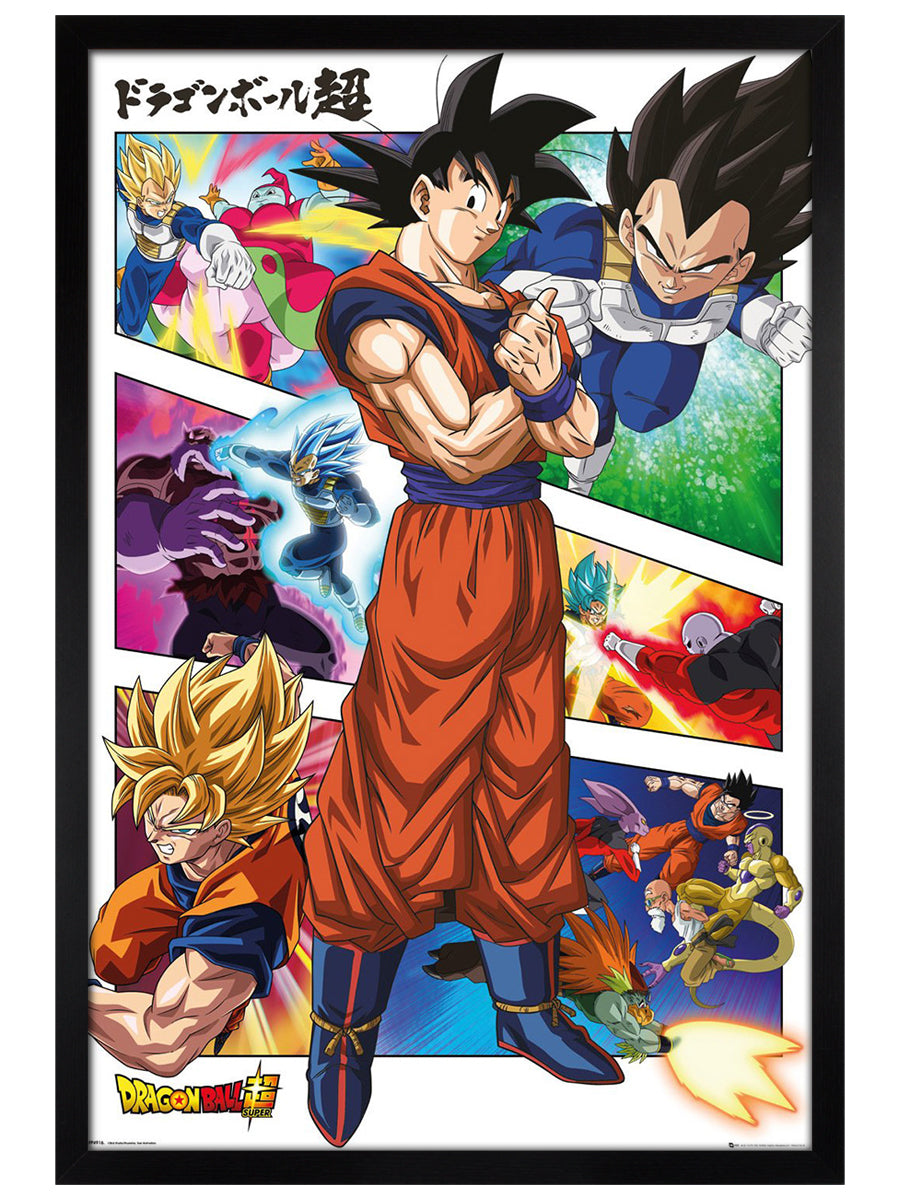 Dragon Ball Super Panels Maxi Poster