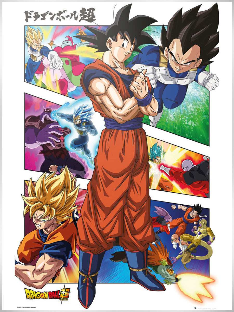 Dragon Ball Super Panels Maxi Poster