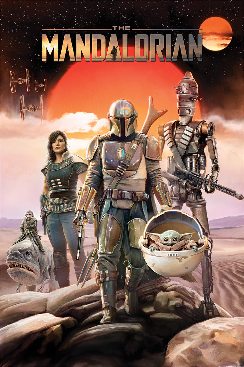 Star Wars: The Mandalorian (Group) Maxi Poster