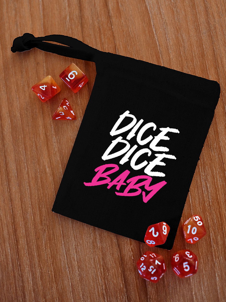 Dice Dice Baby Small Black Dice Bag