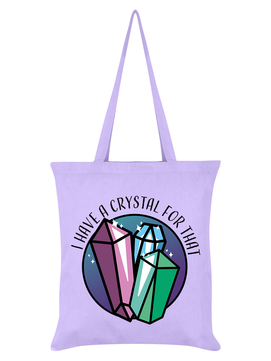 I Have A Crystal For That Lilac Tote Bag