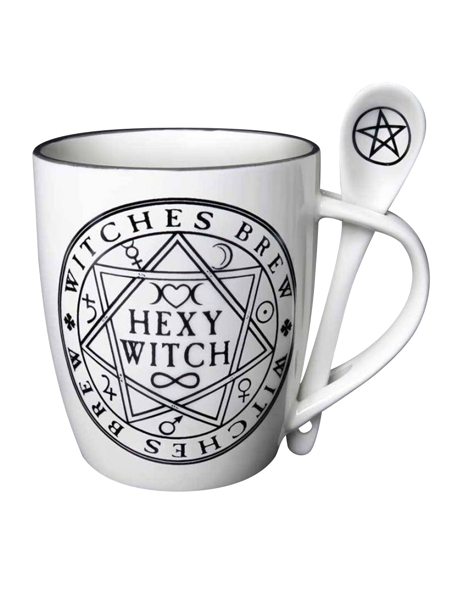 Alchemy Hexy Witch Mug & Spoon Set